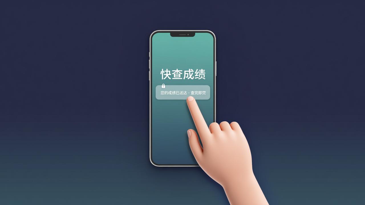 成绩发群里怕泄露？快查成绩一对一私密发，查完自毁超安心