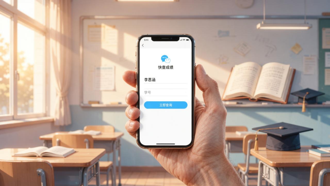 为啥我喜欢用快查成绩微信小程序发布成绩