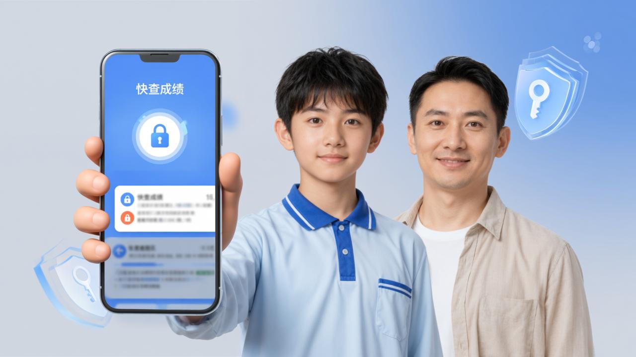 查成绩小程序：用了快查成绩后，再也不用担心成绩单被全班传阅了