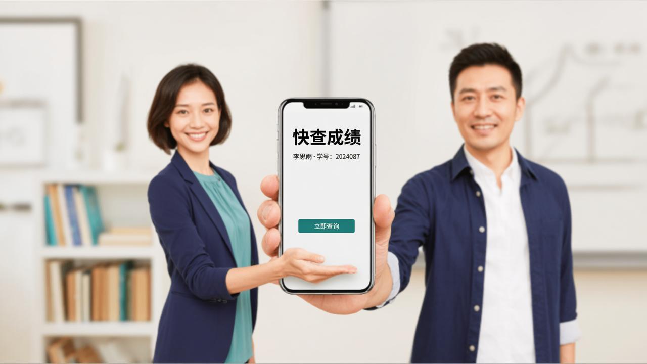 给家长发成绩用哪个软件？