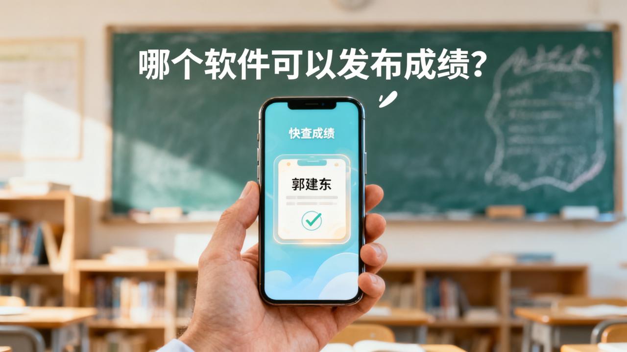 哪个软件可以发布成绩？