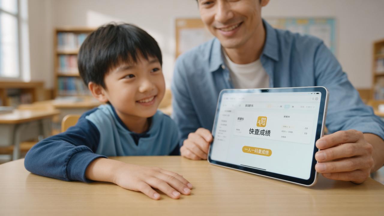 查成绩一人一码怎么做