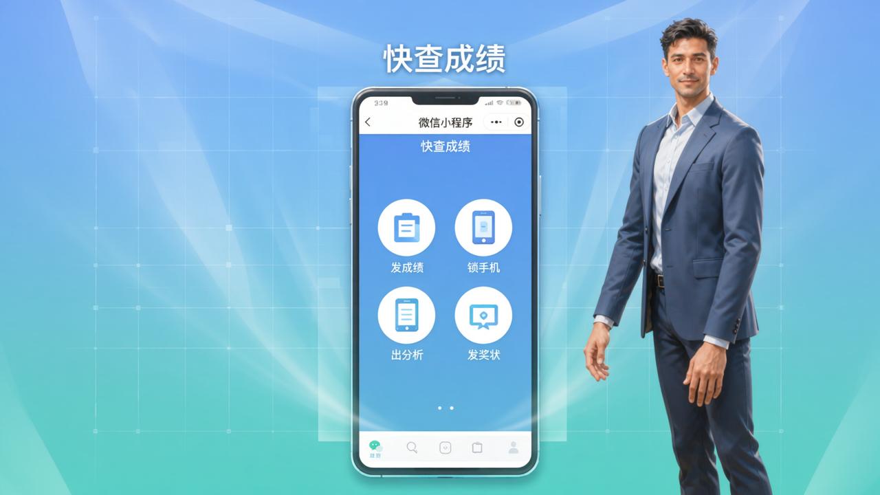 查成绩工具哪个功能全？「快查成绩」发成绩、锁手机、出分析、发奖状一站式