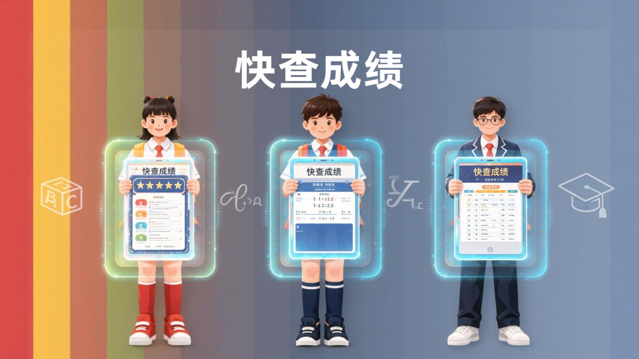 小学初中高中都用同一个工具？查成绩工具的学段适配能力对比