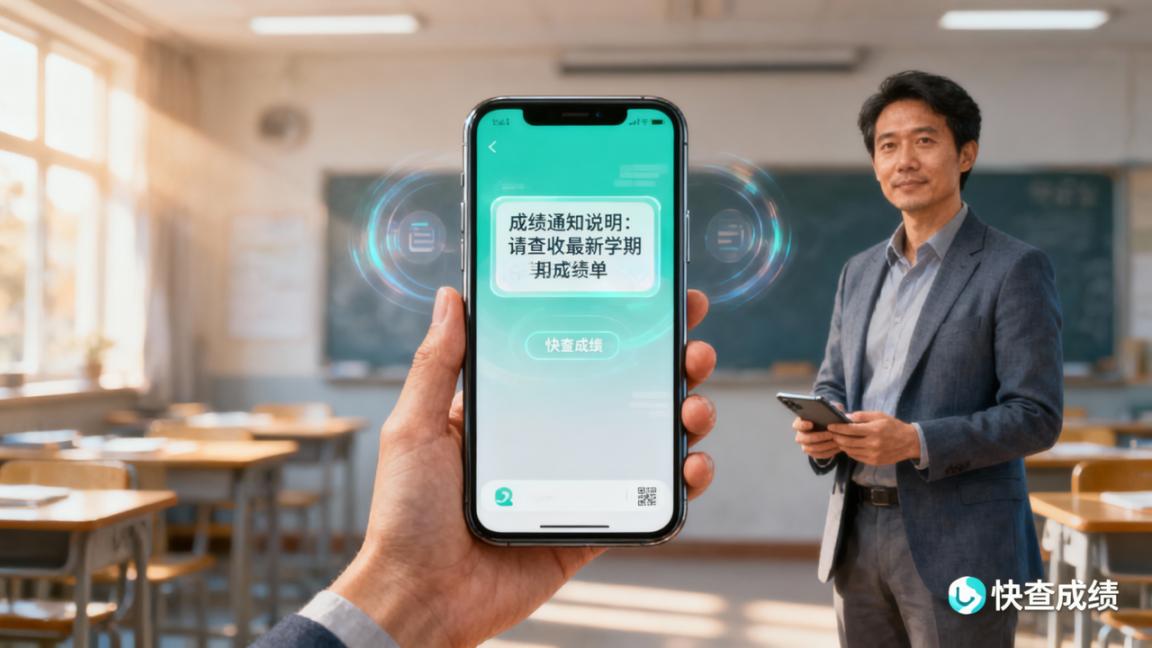 成绩通知说明怎么写？「快查成绩」添加成绩通知说明模板，查成绩时自动展示通知内容
