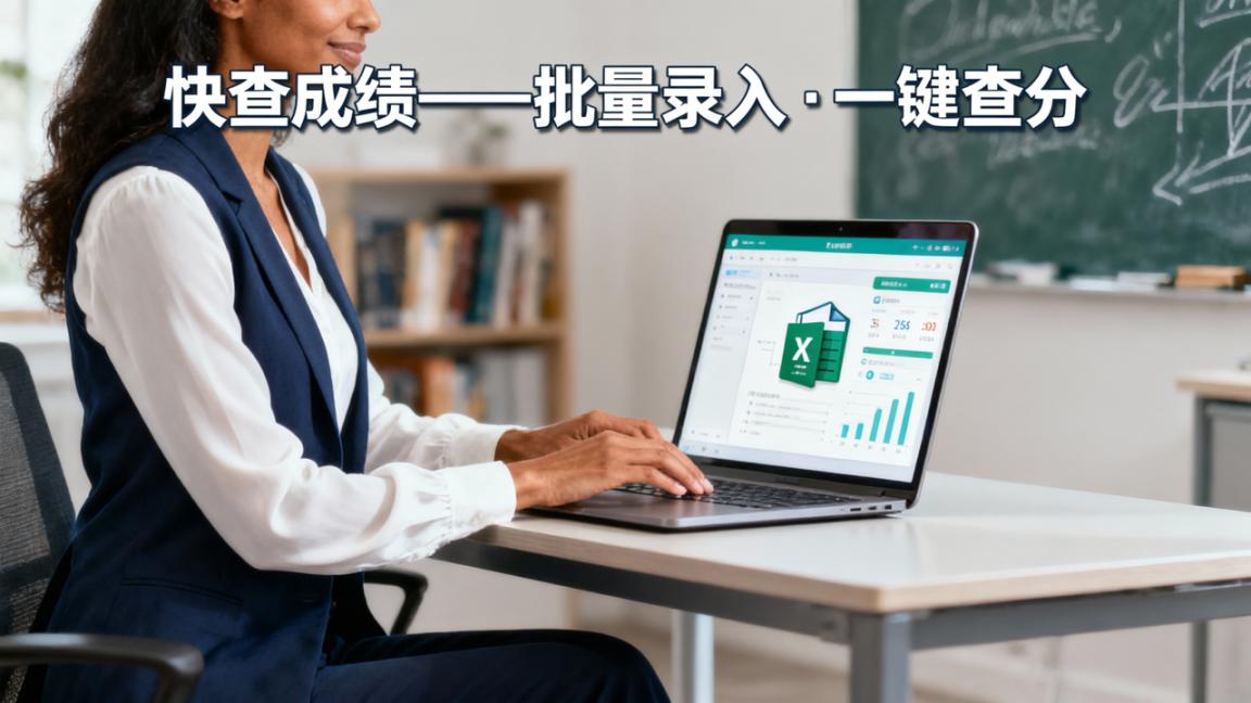 批量录入成绩用哪个软件？快查成绩成绩录入统计软件，支持批量导入一键查分