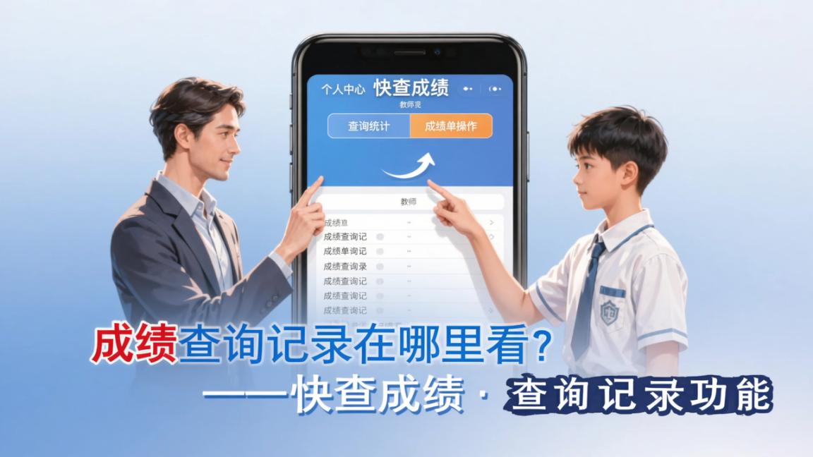 成绩查询记录在哪里看？「快查成绩」查询记录功能，掌握查分动态