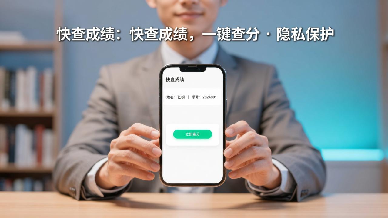 成绩查询小程序：快查成绩，一键查分隐私保护
