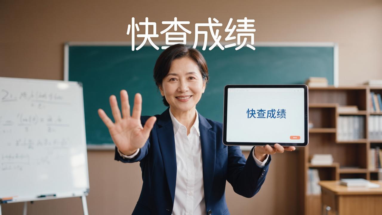 老师怎么发布成绩给学生查：快查成绩，一键发布学生扫码查询