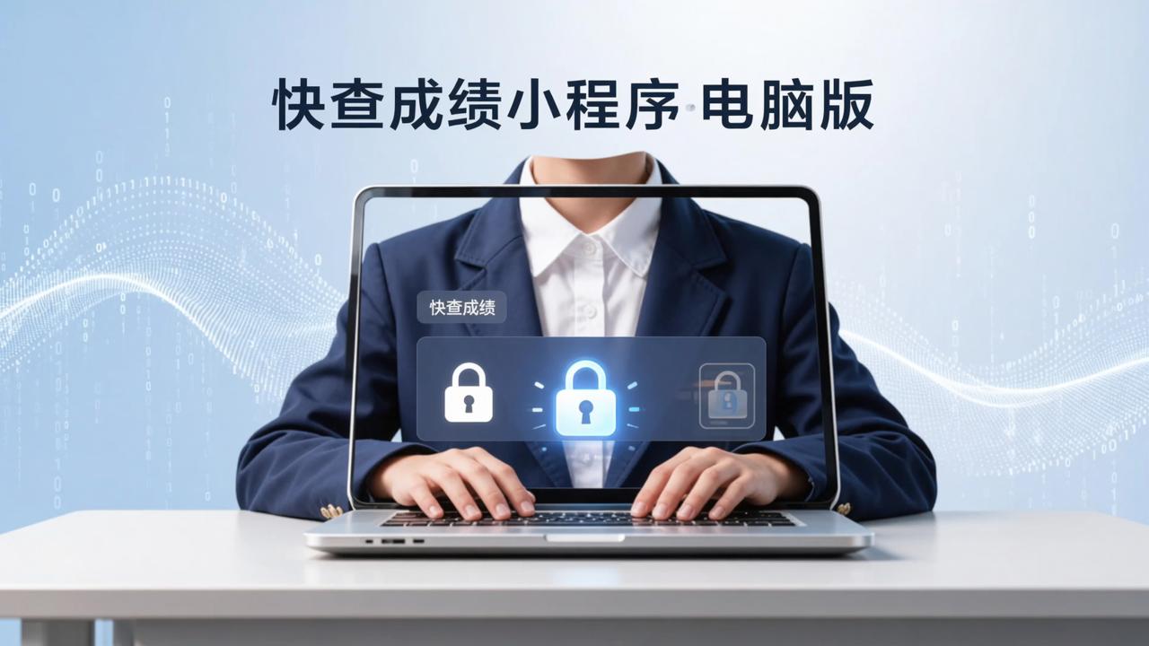 快查成绩小程序电脑版：学生一对一查自己成绩，查完自动锁定防偷看